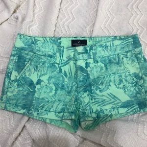 American Eagle tropical shorts